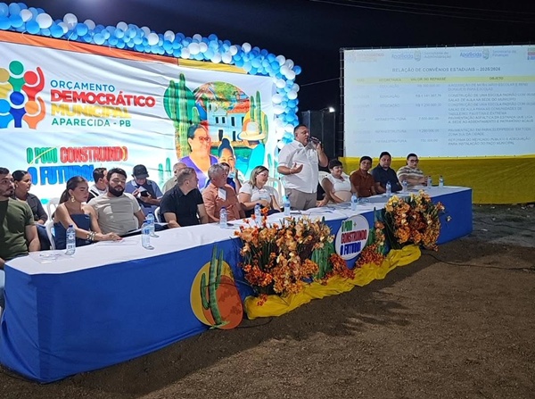 Em Aparecida: Prefeito João Neto dá início ao Orçamento Democrático Municipal 2025 com ampla participação popular AparecidaODM2 - Em Aparecida: Prefeito João Neto dá início ao Orçamento Democrático Municipal 2025 com ampla participação popular