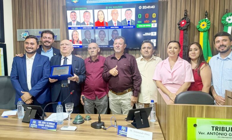 Câmara de Nazarezinho homenageia conselheiro do TCE-PB Nominando Diniz com Título de Cidadão Nazarezinhense naza01 780x470 - Câmara de Nazarezinho homenageia conselheiro do TCE-PB Nominando Diniz com Título de Cidadão Nazarezinhense