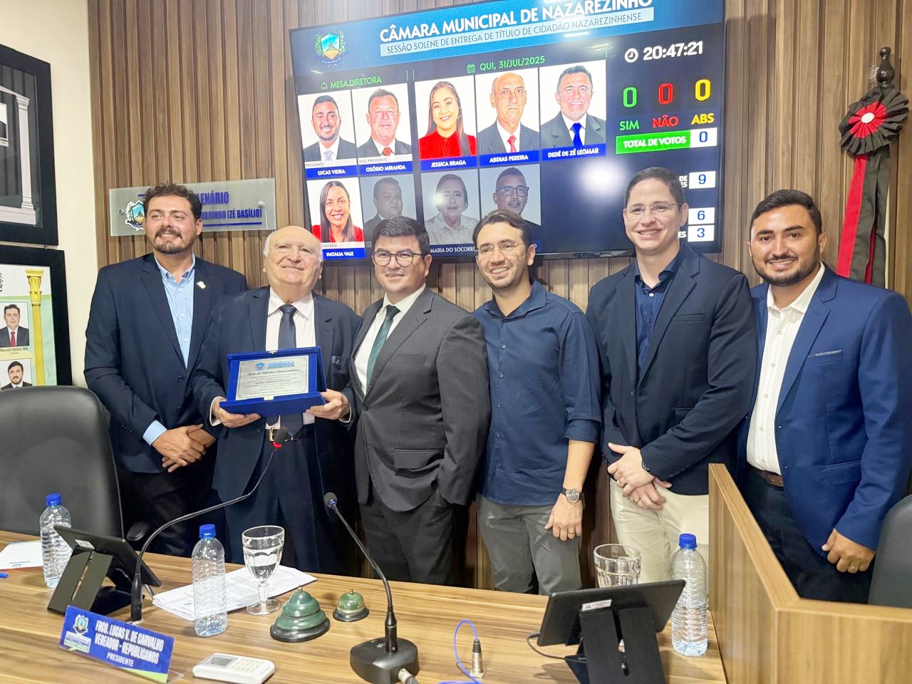 Câmara de Nazarezinho homenageia conselheiro do TCE-PB Nominando Diniz com Título de Cidadão Nazarezinhense naza16 - Câmara de Nazarezinho homenageia conselheiro do TCE-PB Nominando Diniz com Título de Cidadão Nazarezinhense