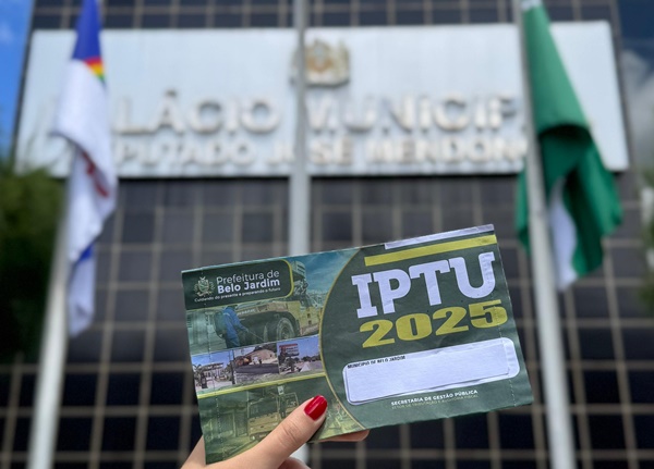 Boletos do IPTU 2025 estão sendo entregues e Prefeitura de Belo Jardim alerta para prazo de vencimento uptu - Boletos do IPTU 2025 estão sendo entregues e Prefeitura de Belo Jardim alerta para prazo de vencimento