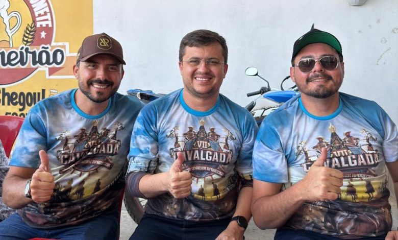 Deputado Gilbertinho participa da VII Cavalgada de Nossa Senhora Aparecida ao lado do prefeito Marcelo Vale em Nazarezinho Gilbertinho 780x470 - Deputado Gilbertinho participa da VII Cavalgada de Nossa Senhora Aparecida ao lado do prefeito Marcelo Vale em Nazarezinho