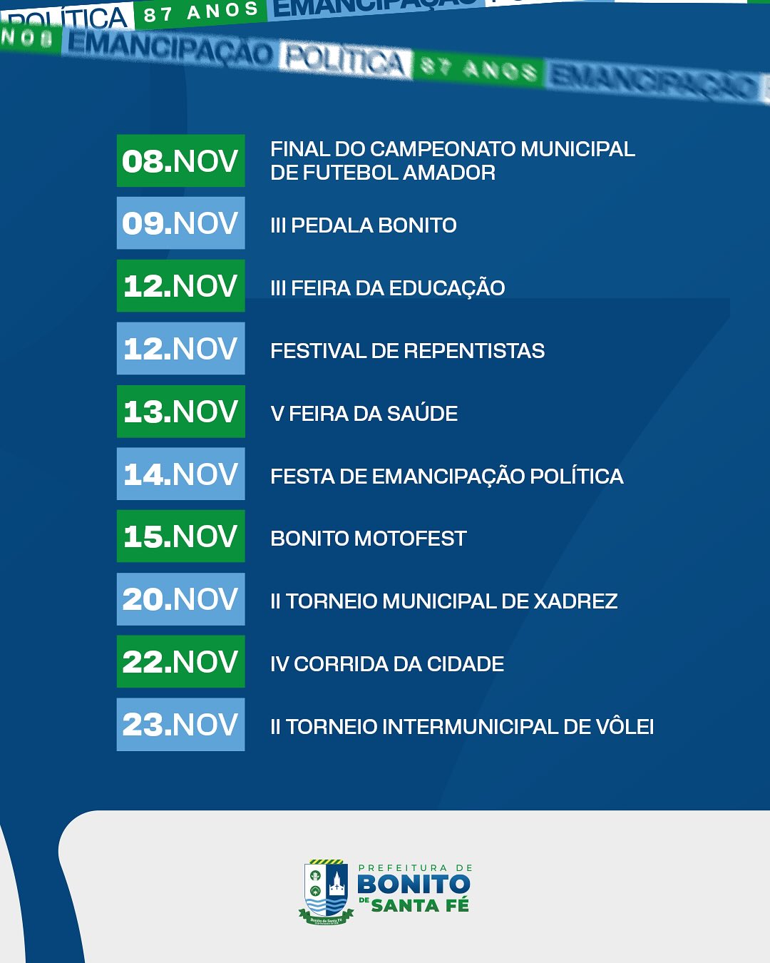 Prefeitura de Bonito de Santa Fé divulga programação dos 87 anos de emancipação política com grandes eventos SaveClip.App 574606359 18346973332205851 7050960343223135483 n - Prefeitura de Bonito de Santa Fé divulga programação dos 87 anos de emancipação política com grandes eventos