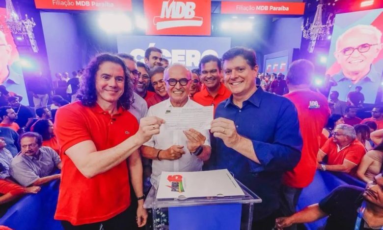 Cícero Lucena oficializa retorno ao MDB em ato marcado por forte mobilização política na Paraíba cicero 780x470 - Cícero Lucena oficializa retorno ao MDB em ato marcado por forte mobilização política na Paraíba