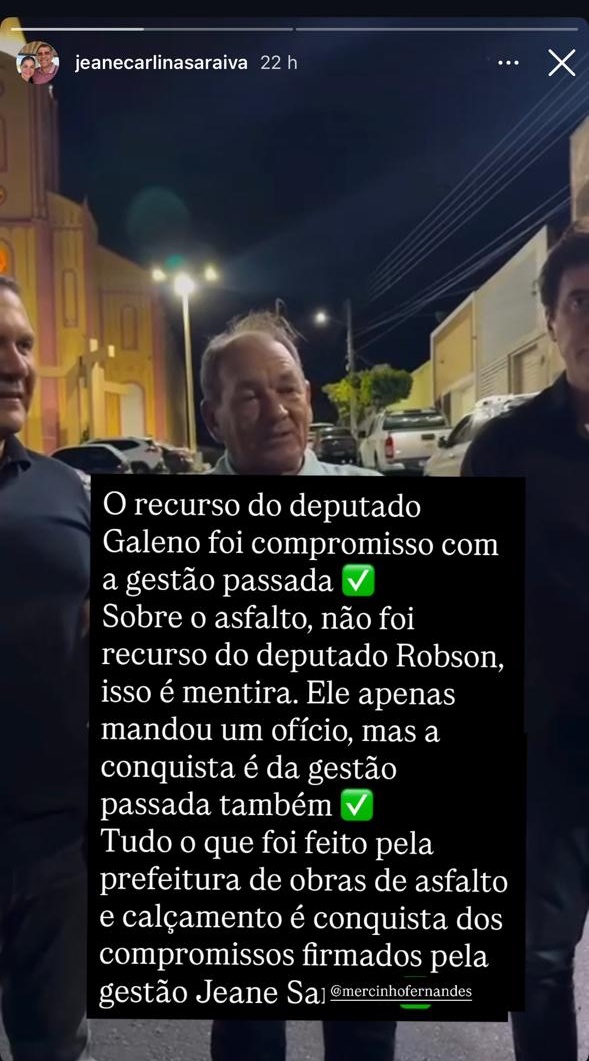 Ex-prefeita Jeane Saraiva detona gestão atual de Alexandria e expõe “mentiras” sobre obras e recursos: “Tudo é conquista da nossa gestão” jeanee - Ex-prefeita Jeane Saraiva detona gestão atual de Alexandria e expõe “mentiras” sobre obras e recursos: “Tudo é conquista da nossa gestão”