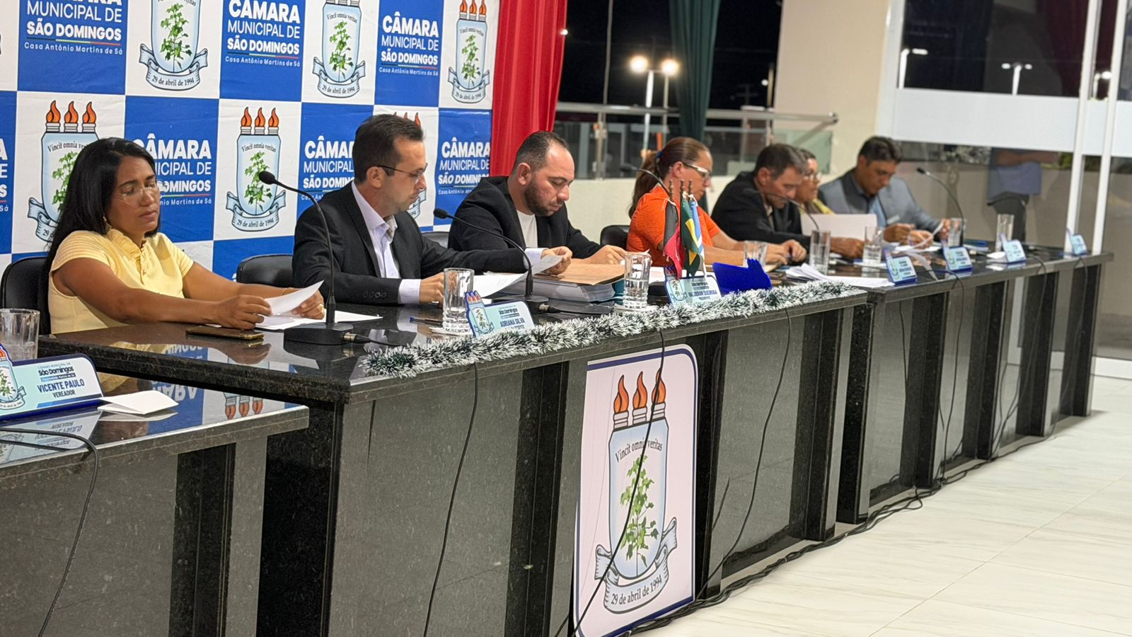 Câmara Municipal de São Domingos encerra trabalhos legislativos de 2025 com aprovação histórica de emendas impositivas 02cm - Câmara Municipal de São Domingos encerra trabalhos legislativos de 2025 com aprovação histórica de emendas impositivas