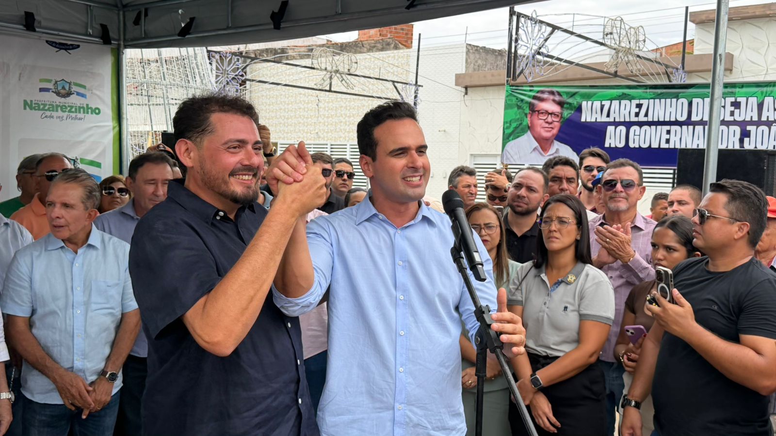 Em Nazarezinho, João Azevêdo inaugura ao lado do prefeito Marcelo Vale adutora e estrada; investimentos superam R$ 50 milhões naza05 - Em Nazarezinho, João Azevêdo inaugura ao lado do prefeito Marcelo Vale adutora e estrada; investimentos superam R$ 50 milhões