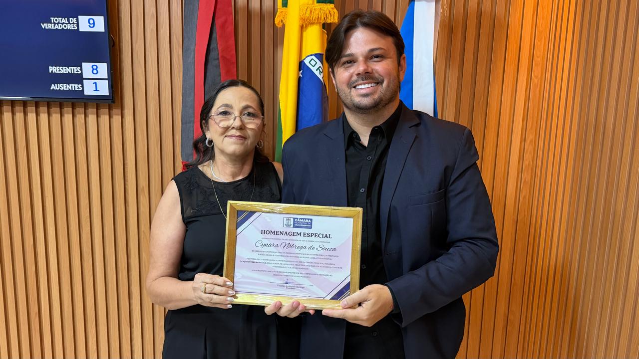 02sd - Câmara Municipal de São Domingos abre trabalhos legislativos de 2026, inaugura plenário reformado e presta homenagem a ex-vereadores