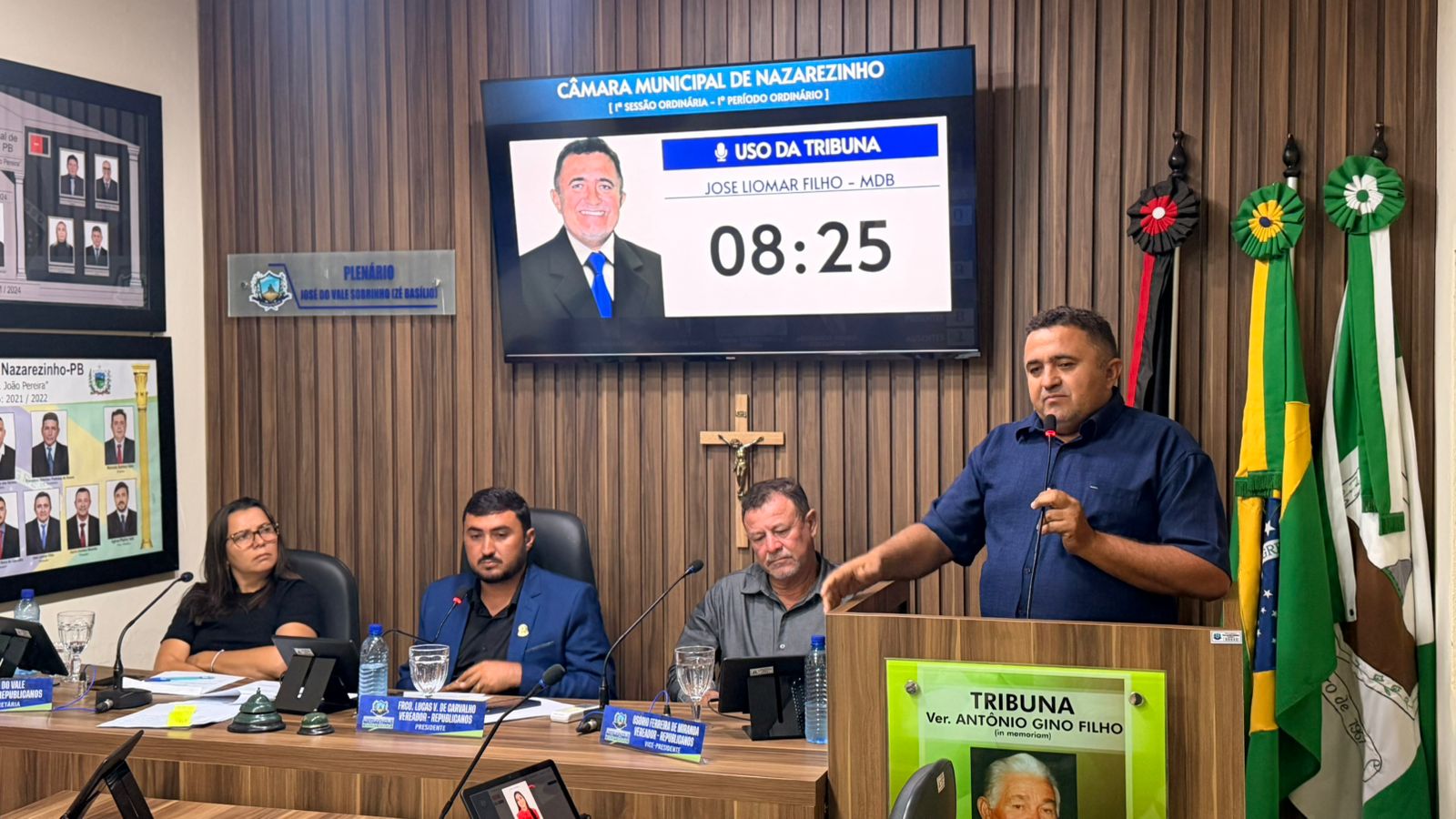 Câmara de Nazarezinho aprova projetos importantes na primeira sessão ordinária após o Carnaval 06CNZ - Câmara de Nazarezinho aprova projetos importantes na primeira sessão ordinária após o Carnaval