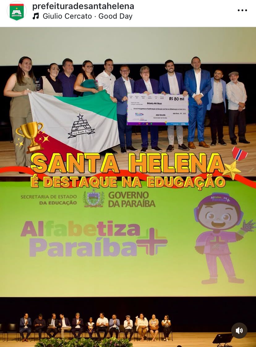 Educação em alta: dados oficiais apontam Santa Helena entre os melhores resultados da regional de Cajazeiras 06sh - Educação em alta: dados oficiais apontam Santa Helena entre os melhores resultados da regional de Cajazeiras