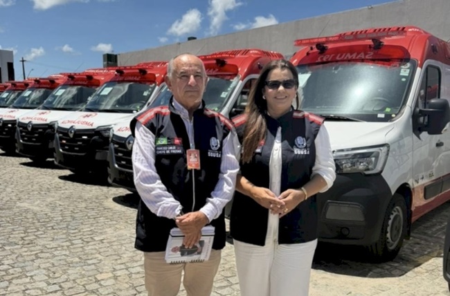 Sousa recebe nova ambulância do SAMU e fortalece atendimento de urgência ss 6 - Sousa recebe nova ambulância do SAMU e fortalece atendimento de urgência