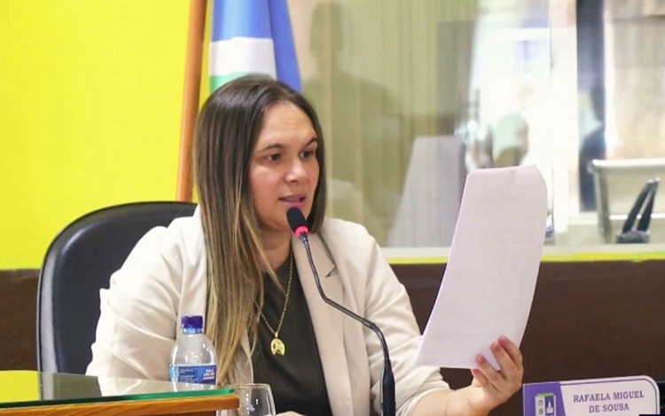 Em Bonito de Santa Fé: Vereadora Rafaela da Pesca é selecionada para concorrer ao Troféu Destaque Nacional 2026 RAFAELA - Em Bonito de Santa Fé: Vereadora Rafaela da Pesca é selecionada para concorrer ao Troféu Destaque Nacional 2026