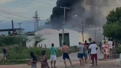 Incêndio de grandes proporções atinge fábrica de sabão em Sousa SABAO 390x220 - Incêndio de grandes proporções atinge fábrica de sabão em Sousa