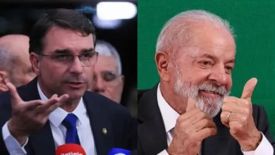 Flávio Bolsonaro tem 48% contra 42,6% de Lula em eventual segundo turno, aponta Futura/Apex bolsonaroxlula 390x220 - Flávio Bolsonaro tem 48% contra 42,6% de Lula em eventual segundo turno, aponta Futura/Apex