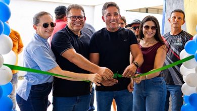 neto001 390x220 - Em São José da Lagoa Tapada: Prefeito Neto de Coraci entrega ginásio poliesportivo e resgata obra parada há 8 anos