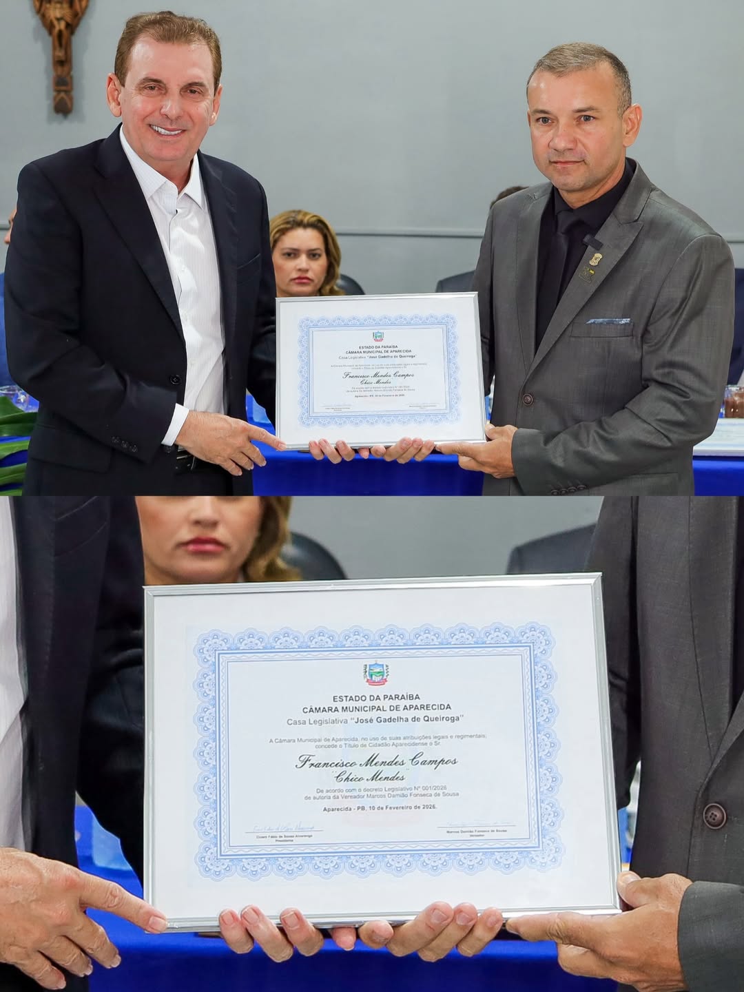 Câmara de Aparecida entrega título de Cidadão Aparecidense ao deputado Chico Mendes durante aniversário da cidade SaveClip.App 685020750 18585919648015620 7142290038483019174 n - Câmara de Aparecida entrega título de Cidadão Aparecidense ao deputado Chico Mendes durante aniversário da cidade