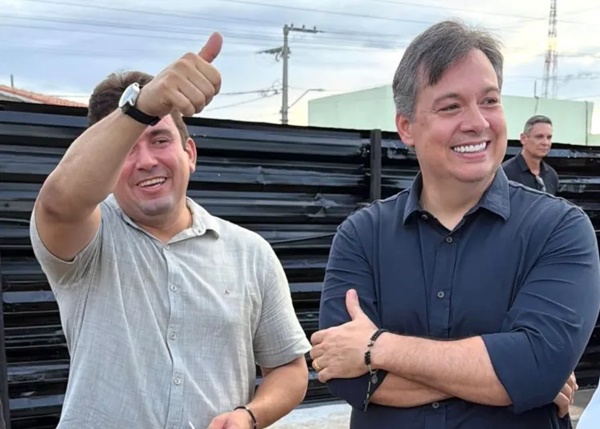 Ao lado de Lucas Ribeiro, Júnior Araújo acompanha obras e reforça compromisso com desenvolvimento de Sousa jrsousa - Ao lado de Lucas Ribeiro, Júnior Araújo acompanha obras e reforça compromisso com desenvolvimento de Sousa