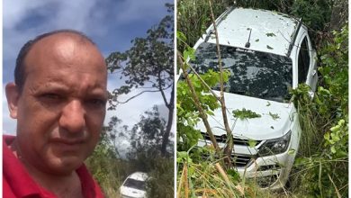 Prefeito de São José de Caiana, Manoel Moleque perde controle do veículo e sofre acidente na BR-101 pagemanoel 390x220 - Prefeito de São José de Caiana, Manoel Moleque perde controle do veículo e sofre acidente na BR-101