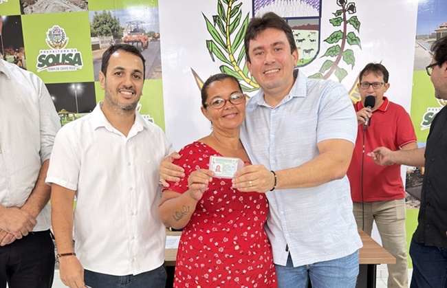 Programa CNH Social avança em Sousa e alcança 260 habilitações entregues pela gestão municipal SSCNH - Programa CNH Social avança em Sousa e alcança 260 habilitações entregues pela gestão municipal