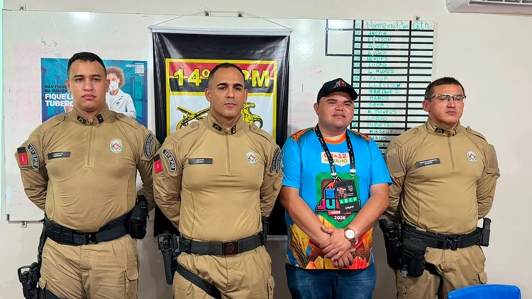 14º BPM reúne imprensa e apresenta planejamento para garantir segurança durante o São Julho comando - 14º BPM reúne imprensa e apresenta planejamento para garantir segurança durante o São Julho