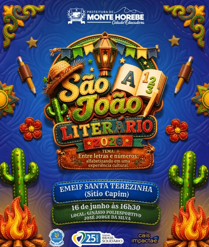 Escolas da Rede Municipal de Monte Horebe promovem São João Literário valorizando cultura, educação e tradição logomhsj 1 - Escolas da Rede Municipal de Monte Horebe promovem São João Literário valorizando cultura, educação e tradição
